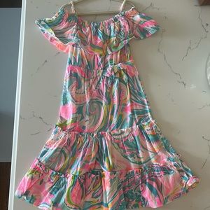 Like new Lilly Pulitzer size XS maxi dress